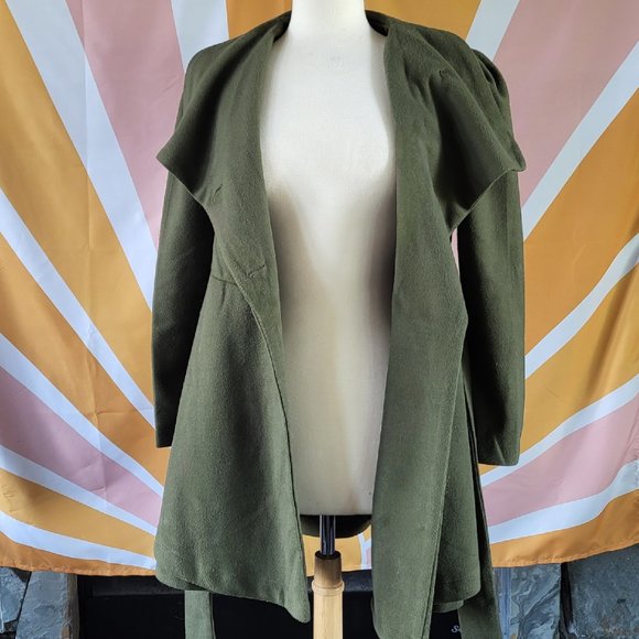 Army Green Trench - Picture 3 of 8